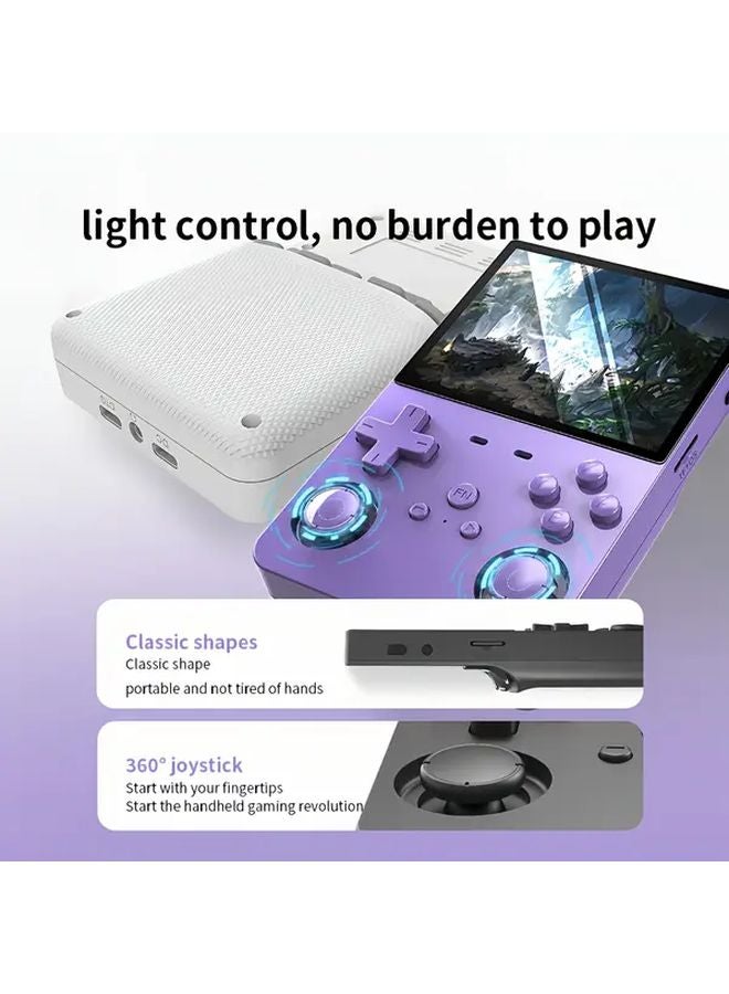 White 64GB Portable Handheld Game Console Rechargeable Battery 3 5 Inch Screen Retro - Image 5